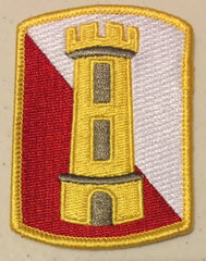 US Army 168th Engineer Brigade cloth embroidered  patch by Saunders Military Insignia