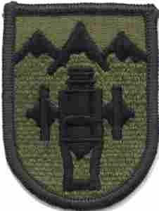 169th Field Artillery Brigade Subdued Patch