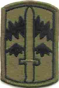 171st Infantry Brigade, Subdued Patch - Saunders Military Insignia