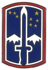 172nd Infantry Brigade CSIB METAL BADGE - Saunders Military Insignia