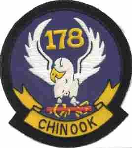 178th Aviation Company Custom made Cloth Patch