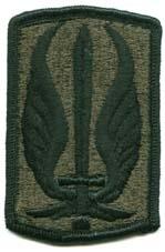 17th Aviation Brigade Subdued Cloth Patch - Saunders Military Insignia