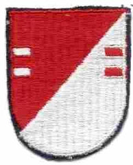 17th Cavalry 2nd Squadron Beret Flash - Saunders Military Insignia