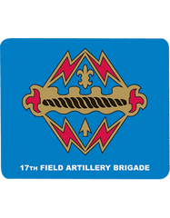 17th Field Artillery mouse pad - Saunders Military Insignia