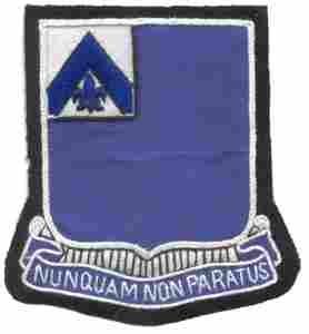 185th Infantry Regiment California National Guard Custom made Cloth Patch