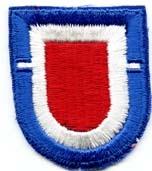 187th 1st Battalion Flash Beret Flash