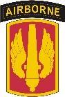 18th Airborne Field Artillery Color Patch
