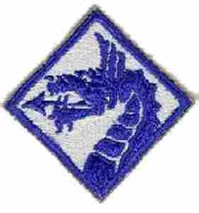 18th Army Corps Patch Authentic WWII Repros Cut Edge
