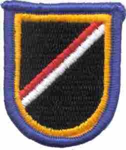 18th Cavalry 1st Squadron Troop E Beret Flash - Saunders Military Insignia