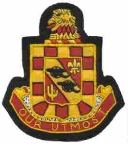 199th Armored Field Artillery Battalion Custom made Cloth Patch - Saunders Military Insignia