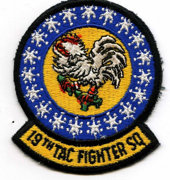 19th Tactical Fighter Squadron Patch Collectible Emblem