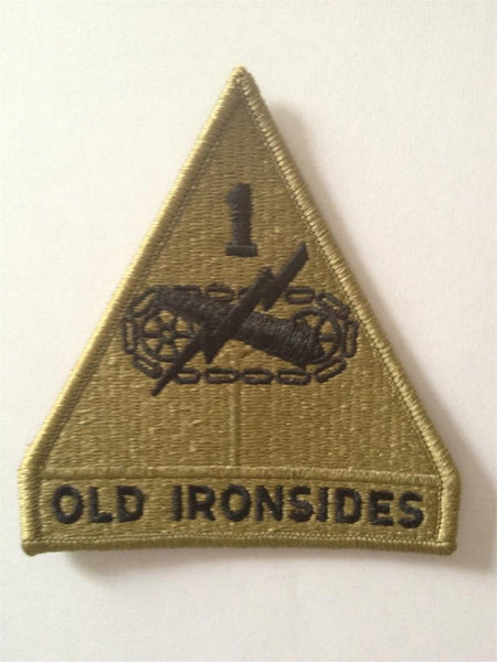 1st Armor Division Multicam US Army cloth patch
