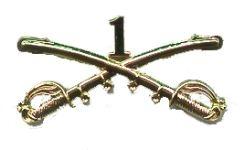 1st Cavalry Cap badge