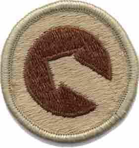1st COSCOM Log Command desert subdued Patch