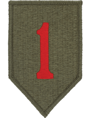 1st Infantry Division Color Patch - Saunders Military Insignia