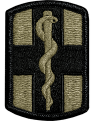 1st Medical Brigade Army MULTICAM Patch with VelcrO - Saunders Military Insignia