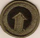 1st Sustainment Command Subdued Cloth Patch