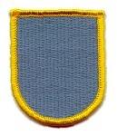 1st Texas Infantry Beret Flash