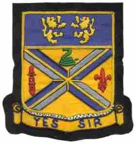 201st Infantry Custom made Cloth Patch