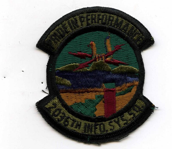 2036th Intelligence Support Squadron Patch For Collectors