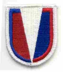 20th Airborne Engineer Brigade Beret Flash - Saunders Military Insignia