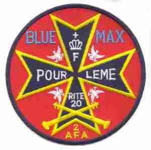 20th Field Artillery blue max Custom made Cloth Patch