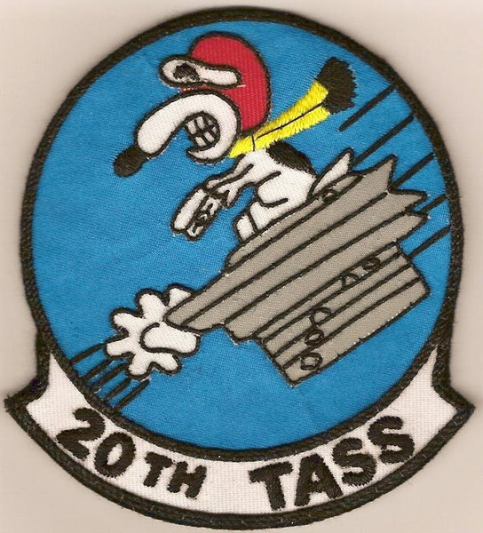 20th Tactical Air Support Squadron Handmade Patch Exclusive