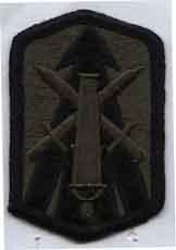 214th Field Artillery Brigade Subdued patch