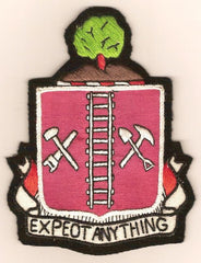 21st Engineer Regiment (Aviation), Custom made Cloth Patch - Saunders Military Insignia