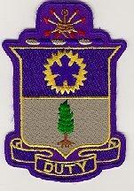 21st Infantry Regiment Custom made Cloth Patch