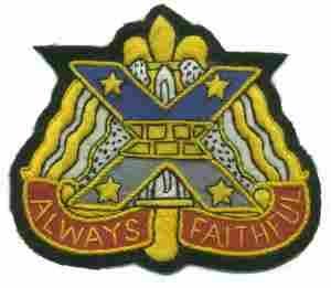 221st Engineer Group Custom made Cloth Patch - Saunders Military Insignia