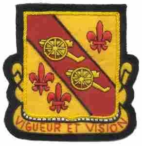 228th Armored Field Artillery Battalion Custom made Cloth Patch - Saunders Military Insignia