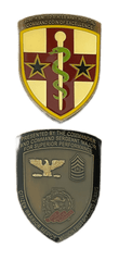 2290th US Army Hospital Command Presentation Coin - Saunders Military Insignia