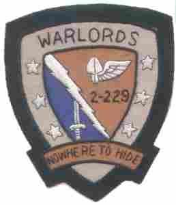 229th Aviation 2nd Battalion, Patch, Handmade