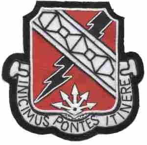 230th Engineer Battalion Custom made Cloth Patch