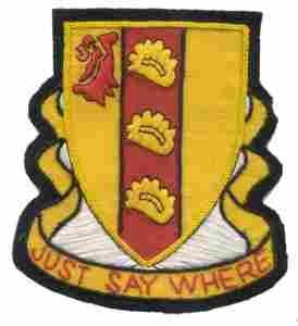 242nd Field Artillery Battalion Custom made Cloth Patch - Saunders Military Insignia