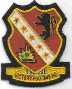 24th Division Artillery Custom made Cloth Patch - Saunders Military Insignia