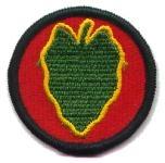 24th Infantry Division Full Color Patch