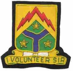 278th Cavalry, Custom made Cloth Patch - Saunders Military Insignia