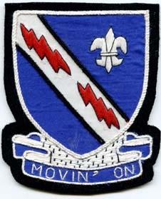 279th Infantry Regiment Custom made Cloth Patch - Saunders Military Insignia