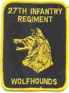 27th Infantry Regiment Custom made Cloth Patch - Saunders Military Insignia