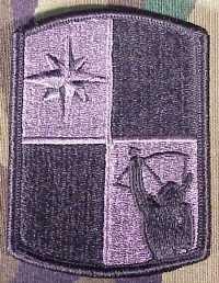 287th Sustainment Brigade Army ACU Patch with Velcro - Saunders Military Insignia