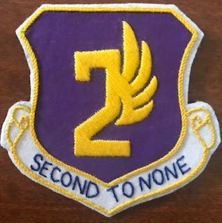 Second Air Force Patch 1 Premium Embroidered Emblem