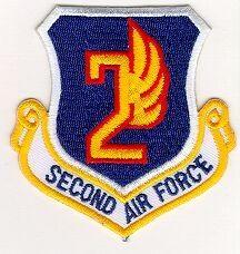 2nd Air Force Patch-1 - Saunders Military Insignia