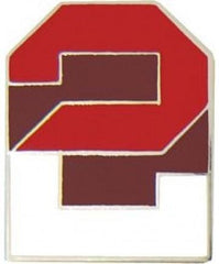 2nd Army metal hat pin - Saunders Military Insignia