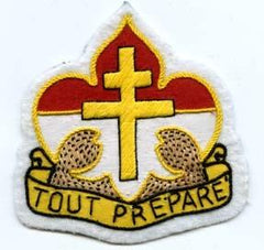2nd Army NCBU Custom made Cloth Patch - Saunders Military Insignia