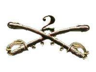 2nd Cavalry Cap badge - Saunders Military Insignia