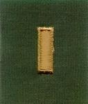 2nd Lieutenant Army Collar Rank - Saunders Military Insignia