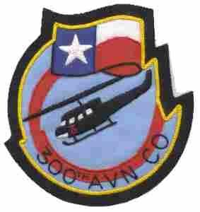 300th Aviation Company Patch - Saunders Military Insignia