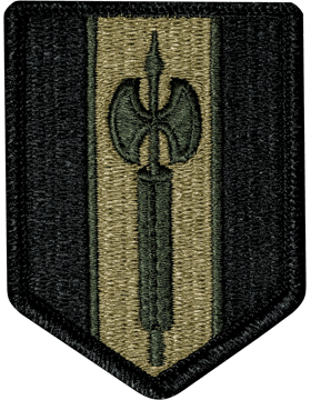 302nd Maneuver Enhancement Brigade Army Scorpion patch with Velcro - Saunders Military Insignia